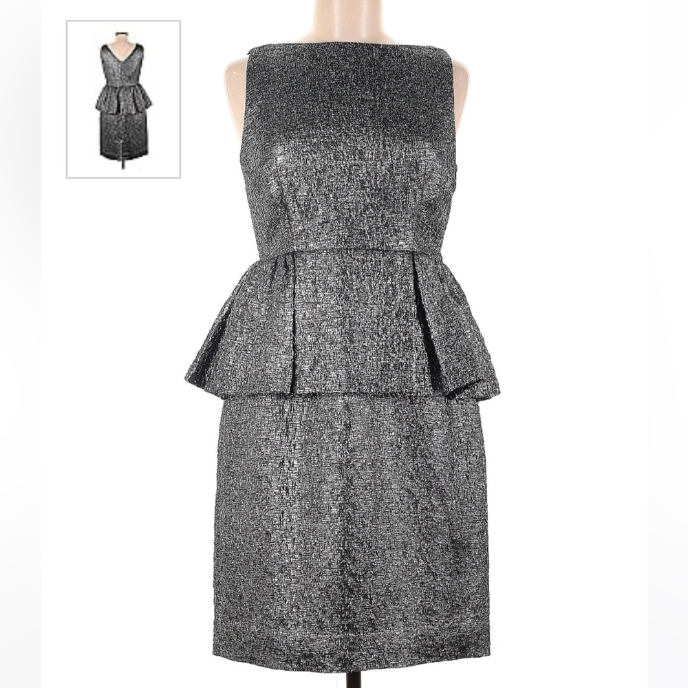 NWT Kate Spade Andi Dress “All That Glitters” Peplum Dress - Size 6